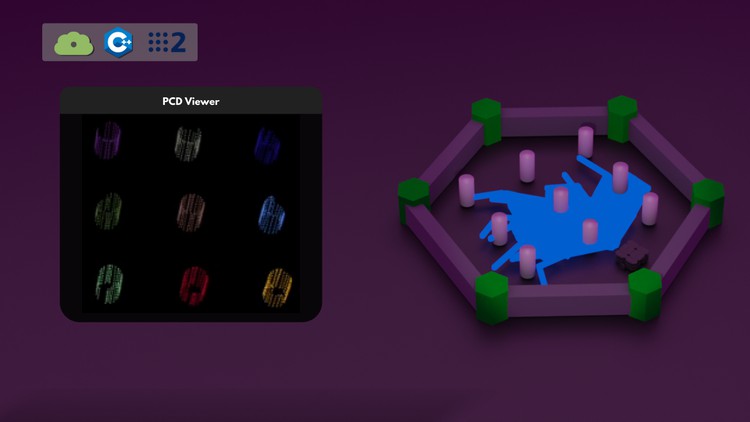 آموزش ROS2 ابر نقاط برای خودروهای خودران با استفاده از PCL

