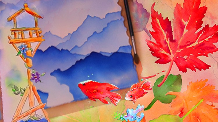 آموزش آبرنگ با اطمینان!

