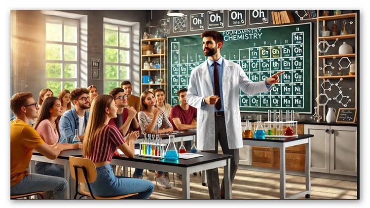 آموزش شیمی برای دانشجویان

