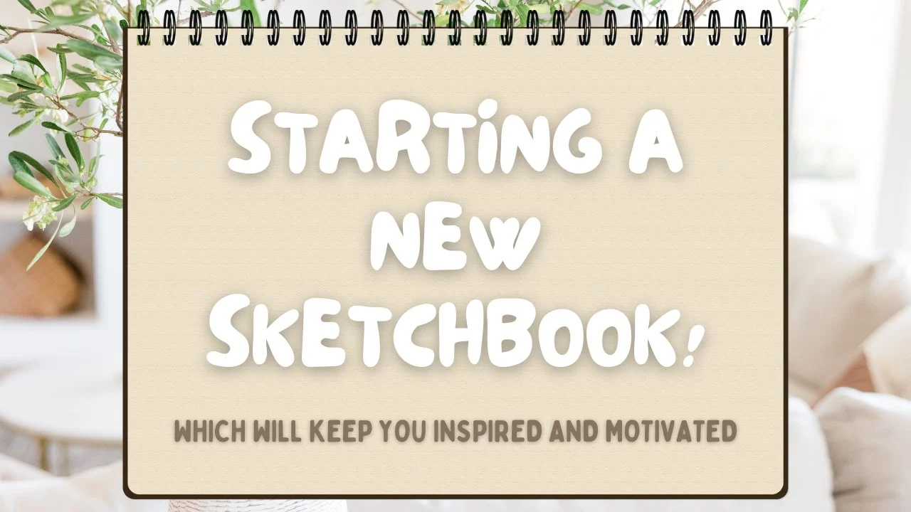 آموزش شروع یک کتاب طراحی جدید که شما را با انگیزه و الهام بخش نگه می دارد