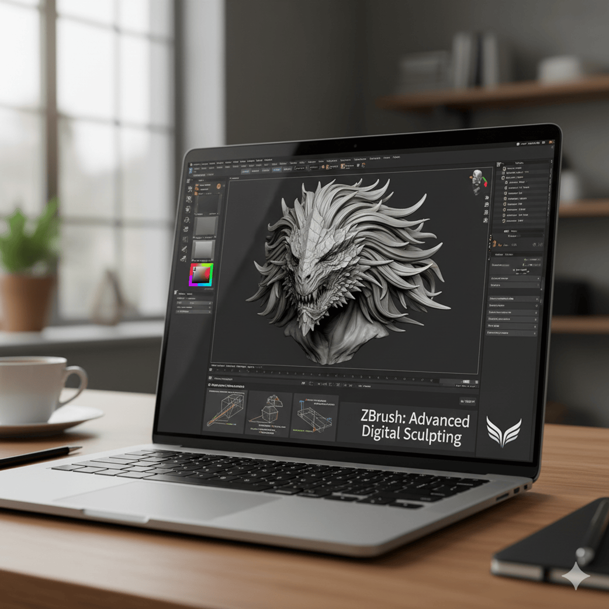 آموزش ZBrush DynaMesh: کاربرد، طراحی و شخصی‌سازی براش‌ها
