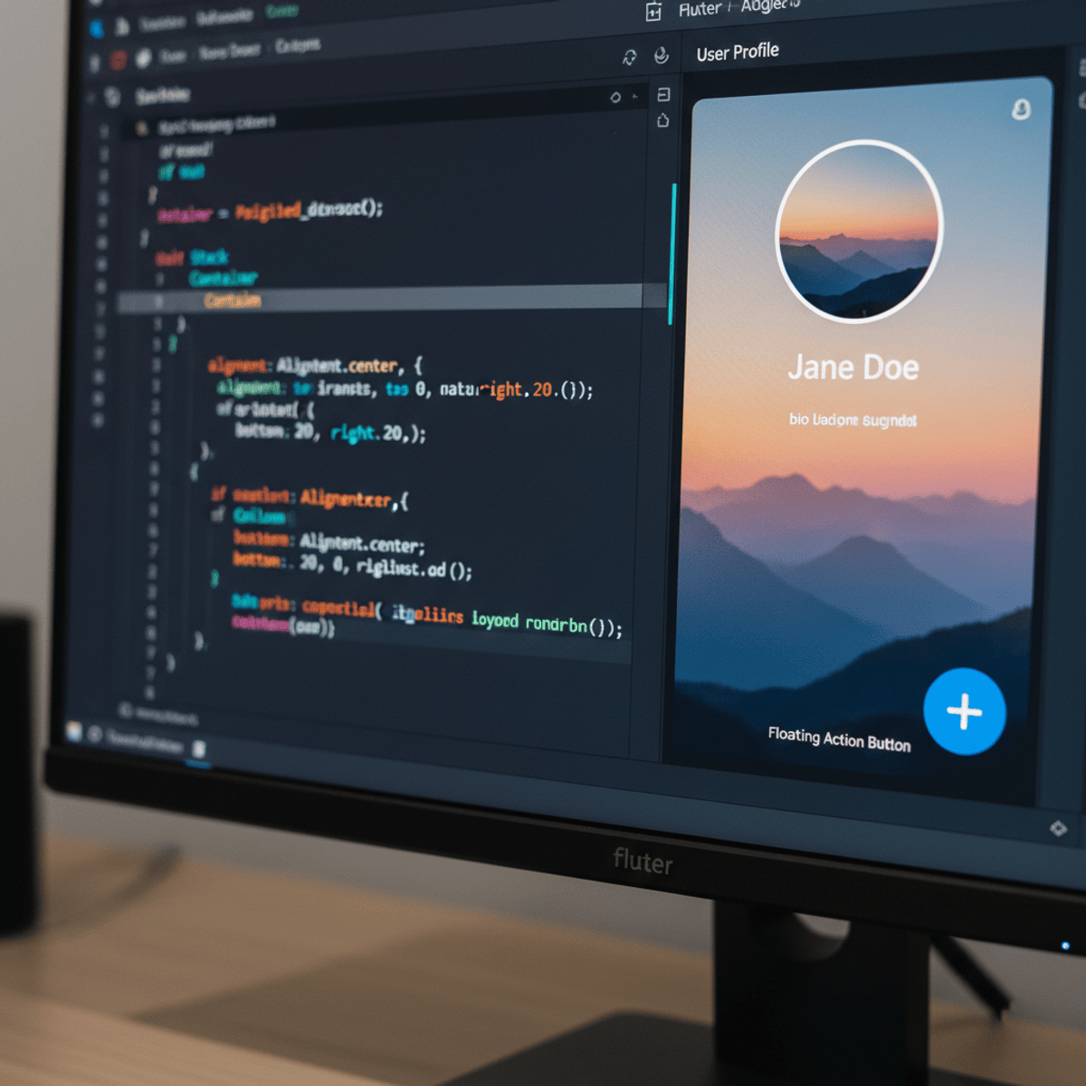 آموزش پیاده‌سازی طراحی رابط کاربری و تعاملات متوسط در فلاتر (Flutter UI)