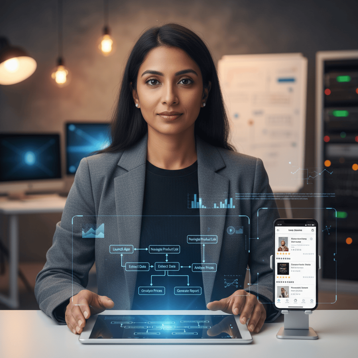 آموزش پیاده‌سازی اتوماسیون موبایل RPA برای اپلیکیشن‌های تجارت الکترونیک