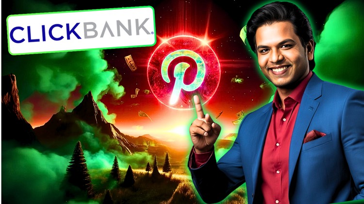 آموزش مسترکلاس بازاریابی وابسته چت جی‌پی‌تی، پینترست و کلیک‌بنک
