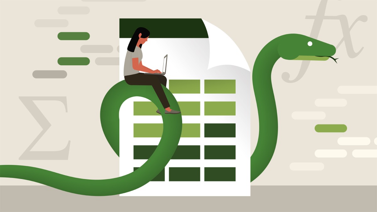 آموزش استفاده از پایتون در اکسل