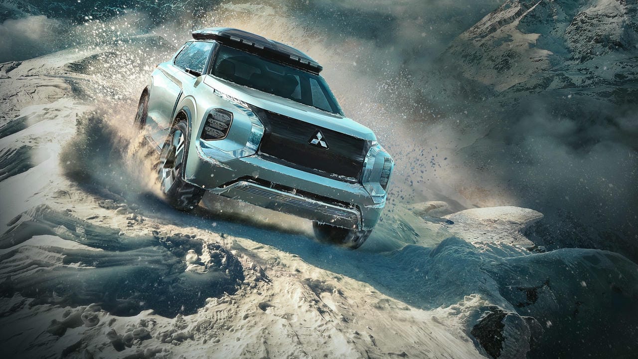 آموزش نقاشی مات حماسی زمستانی: هنر دیجیتال برای تبلیغات خودرو
