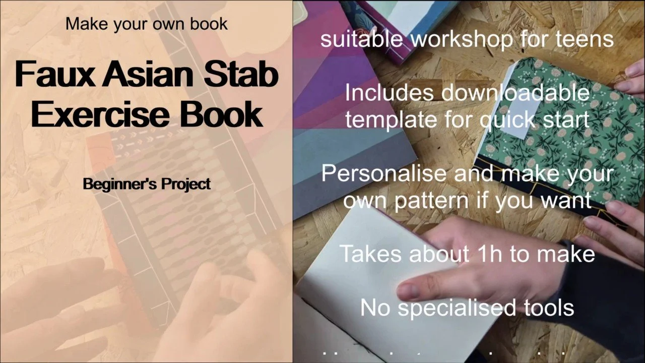 دفتر تمرین مشت زنی آسیایی تقلبی
