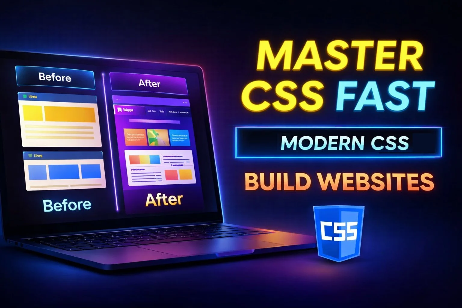 آموزش سریع CSS: ساخت وب‌سایت‌های ریسپانسیو از صفر