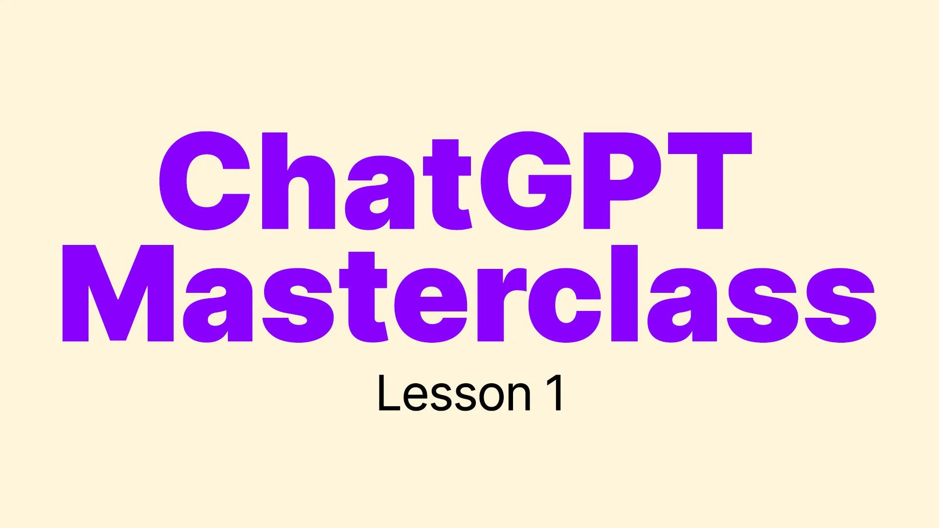 آموزش ChatGPT Masterclass: موارد استفاده واقعی با 8 مهارت و 10 الگوی مهندسی سریع