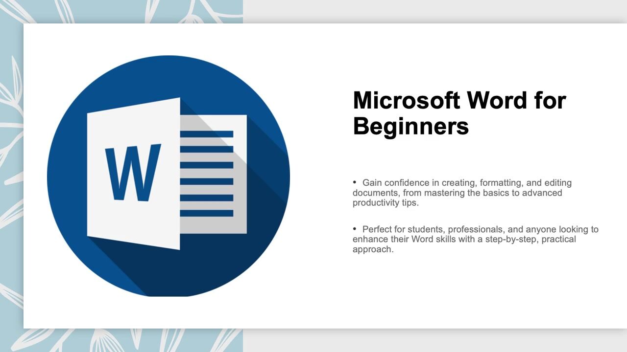 آموزش استاد شدن در مایکروسافت ورد: راهنمای کامل مبتدیان

