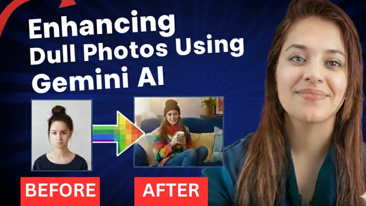 آموزش بهبود و جذاب‌سازی عکس‌های بی‌روح با هوش مصنوعی Gemini