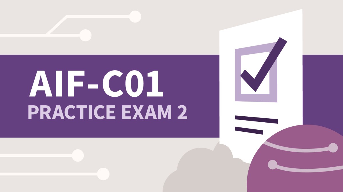 آزمون آزمایشی ۲ مدرک AWS Certified AI Practitioner (AIF-C01)