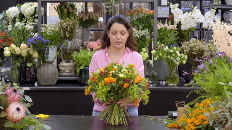 آموزش طراحی گل مارپیچی

