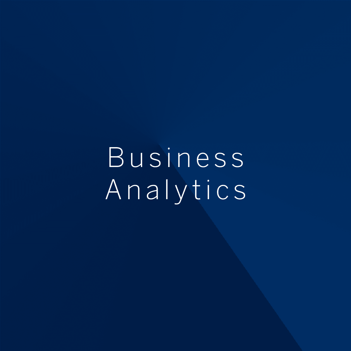 آموزش تحلیل کسب و کار (Business Analytics)