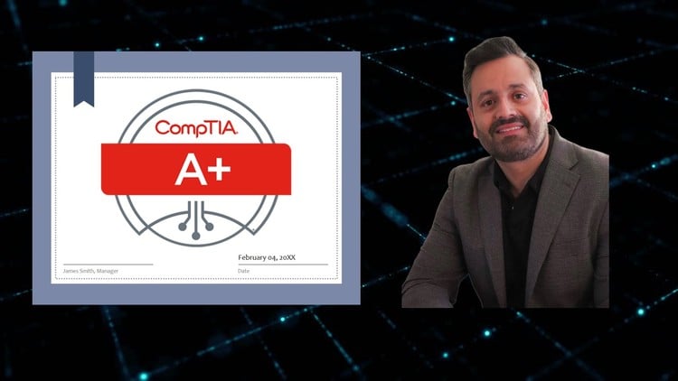 آموزش پکیج کامل تست‌های آمادگی CompTIA A+ – 220-1101 و 220-1102

