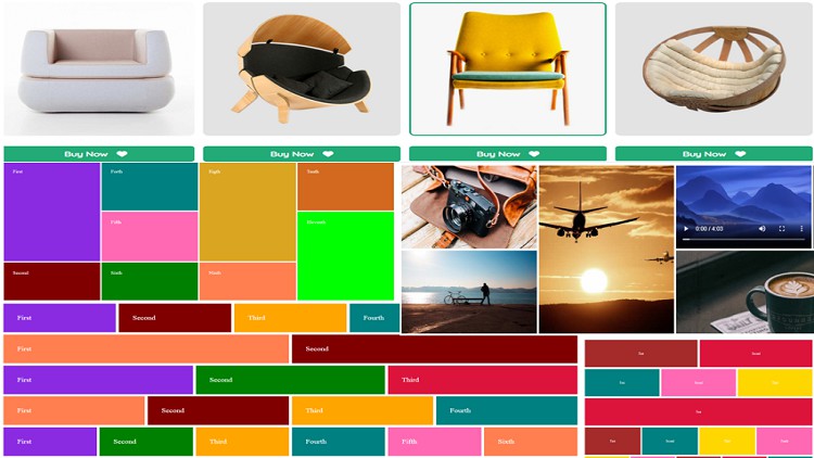 آموزش تسلط بر فلکس‌باکس و گرید (دوره ۲ در ۱) - راهنمای آسان
