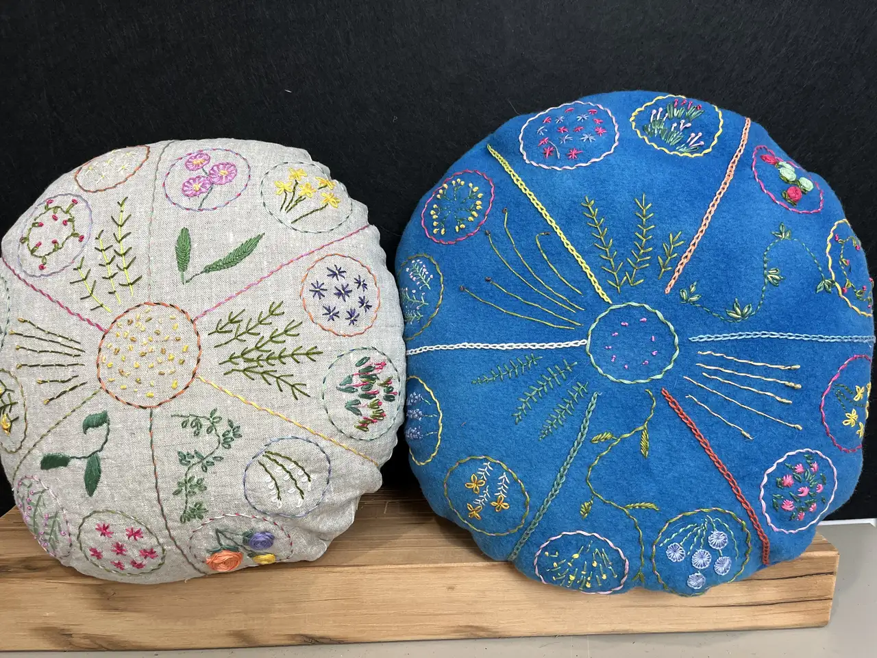 آموزش خیاطی خلاقانه: ساخت کوسن گل دست‌دوز
