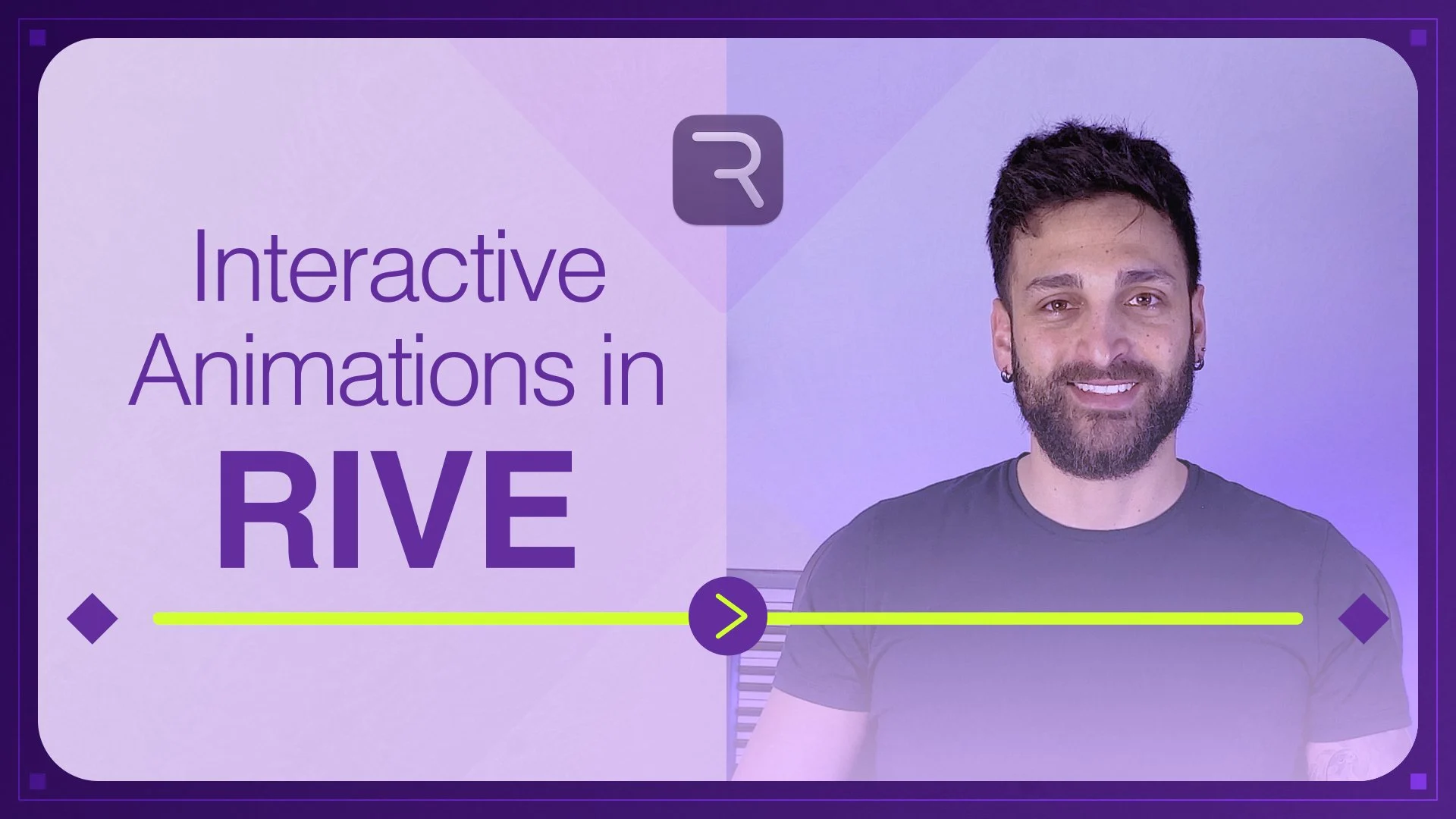 آموزش انیمیشن‌های تعاملی در Rive: راهنمای مبتدی ماشین حالت
