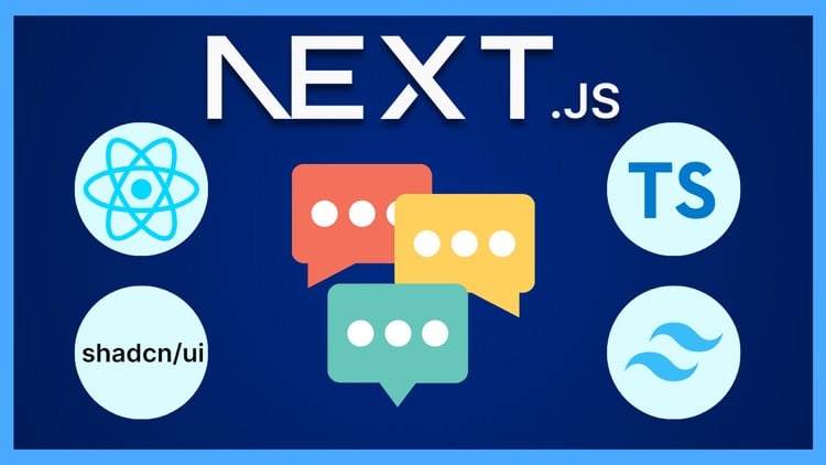 آموزش اپلیکیشن چت بلادرنگ با NextJS، React، Tailwind و Shadcn
