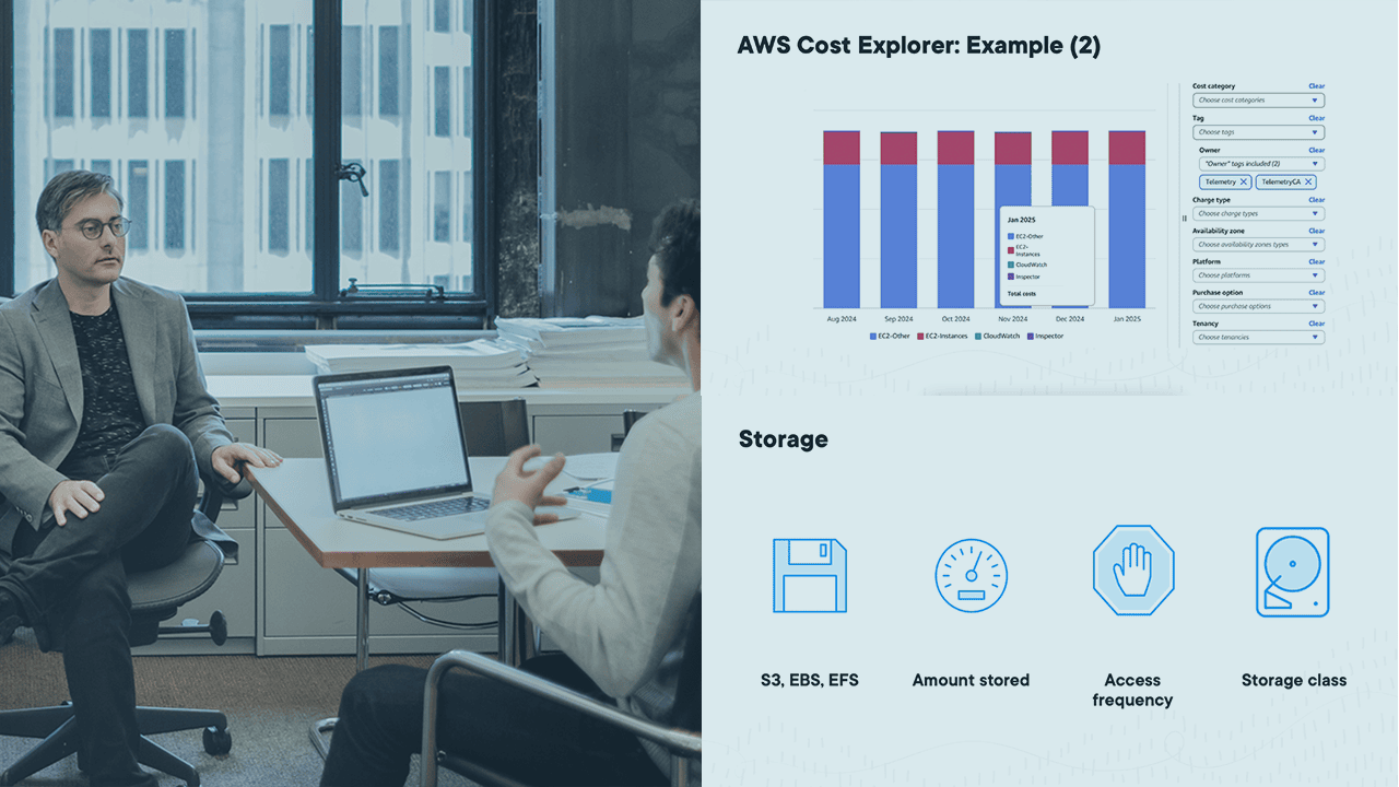 آموزش درک عوامل مؤثر بر هزینه‌های AWS