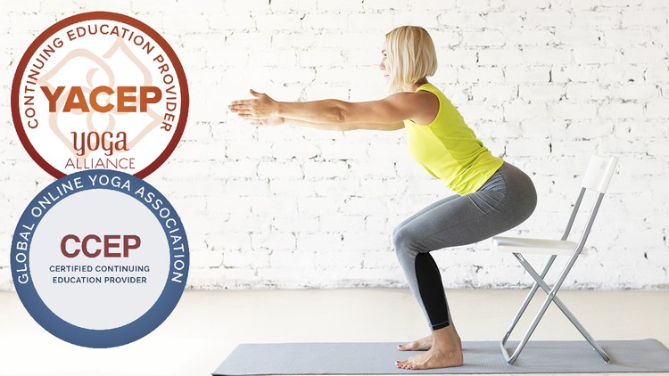 آموزش سری یوگای صندلی | GOYA CEC و Yoga Alliance YACEP
