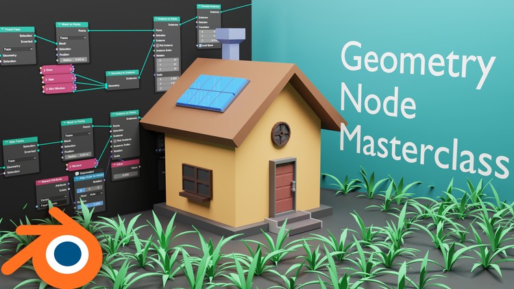 آموزش مسترکلاس جئومتری نودز بلندر برای مبتدیان
