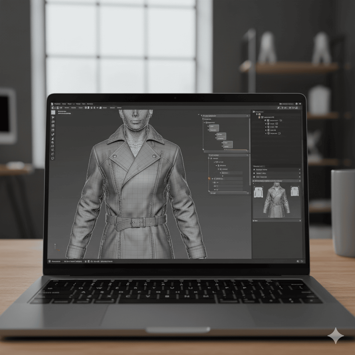 آموزش طراحی لباس کاراکتر در 3DS Max: ساخت، اصلاح و پیاده‌سازی