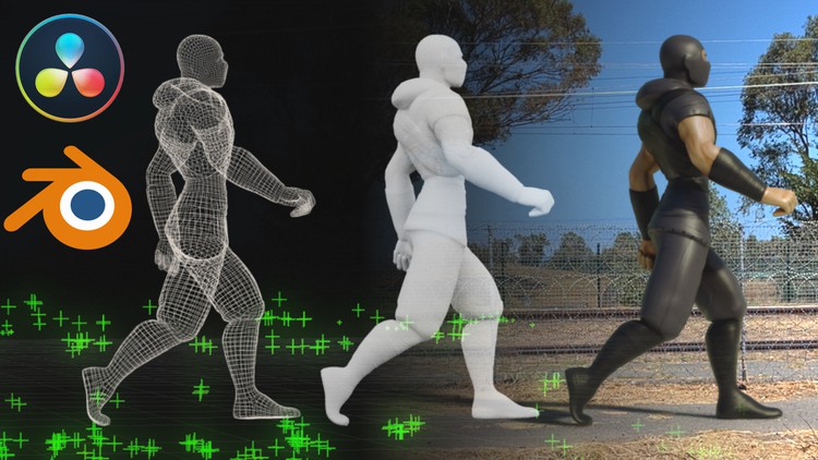 کلاس جامع آموزش ویژوال افکت (VFX) با Fusion و Blender

