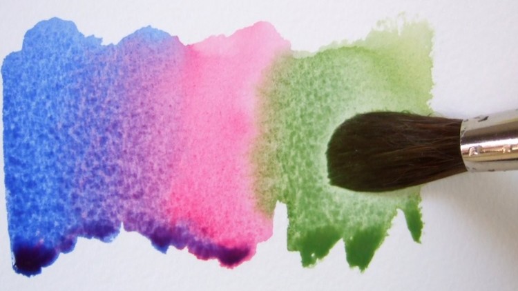 آموزش نقاشی آبرنگ برای مبتدیان کامل - گام‌های اول
