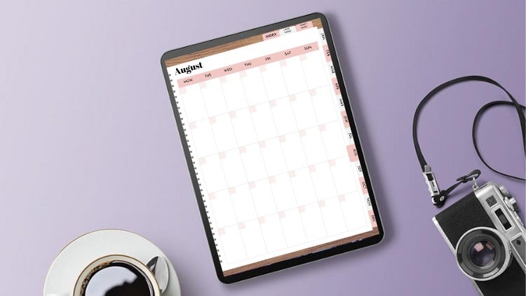 آموزش طراحی رایگان پلنر دیجیتال با Canva و Google Slides

