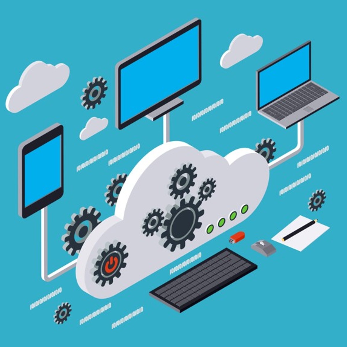 آموزش قابلیت اطمینان، رایانش ابری و یادگیری ماشین