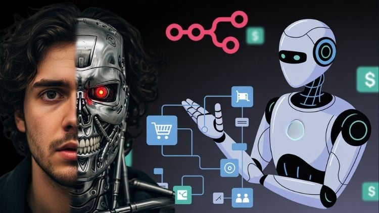 آموزش مسترکلاس n8n: ساخت و فروش ربات‌های هوش مصنوعی بدون کدنویسی 2025

