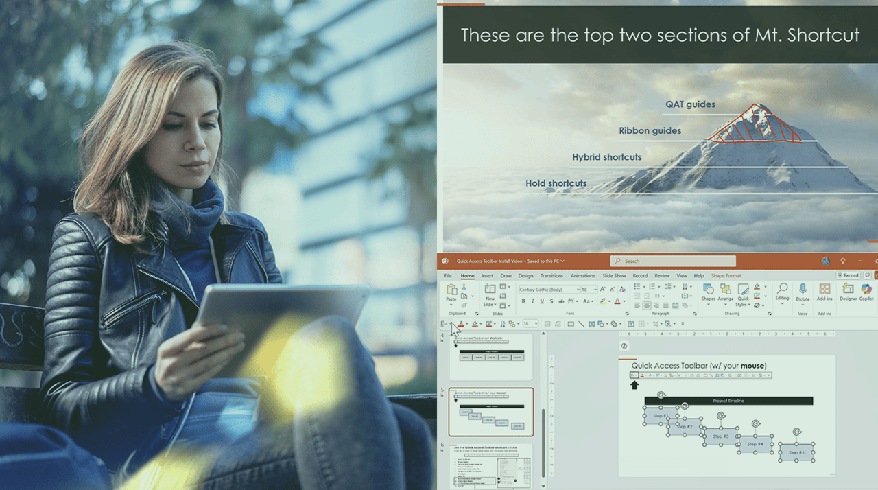 آموزش نمودارهای پاورپوینت (PowerPoint: Charts)