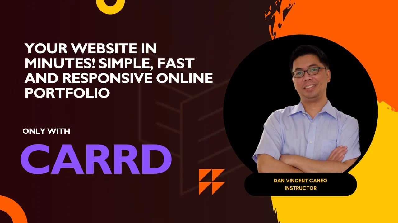 آموزش وب‌سایت خود را در چند دقیقه بسازید! نمونه کار آنلاین ساده و سریع با CARRD!

