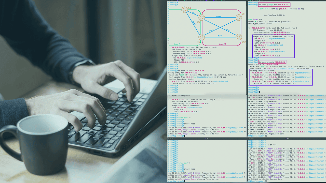 آموزش شبکه های شرکت Cisco: OSPF برای IPv4