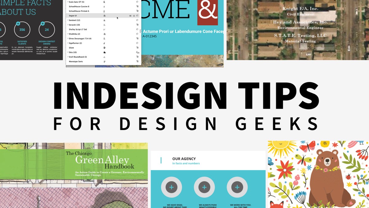 آموزش نکات و تکنیک‌های این‌دیزاین (InDesign)
