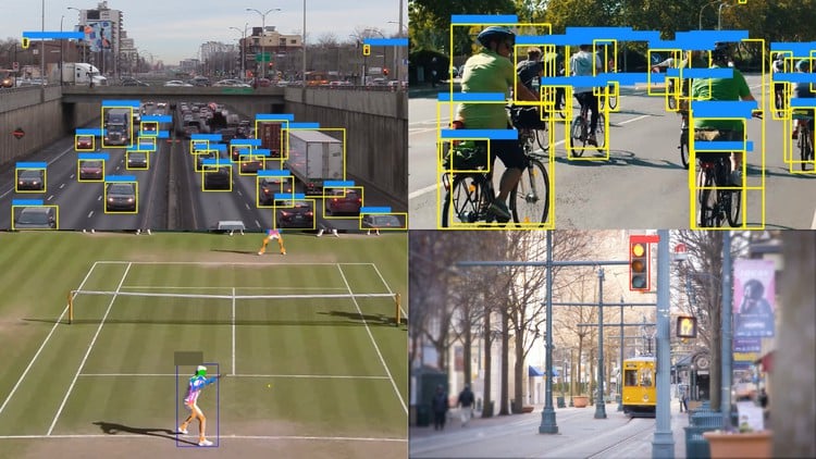 آموزش YOLOv7 YOLOv8 YOLO-NAS: تشخیص اشیاء، ردیابی و وب اپلیکیشن

