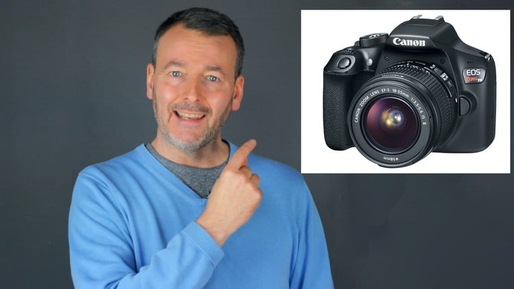 آموزش کاربردی دوربین کانن Canon EOS 1300D / REBEL T6
