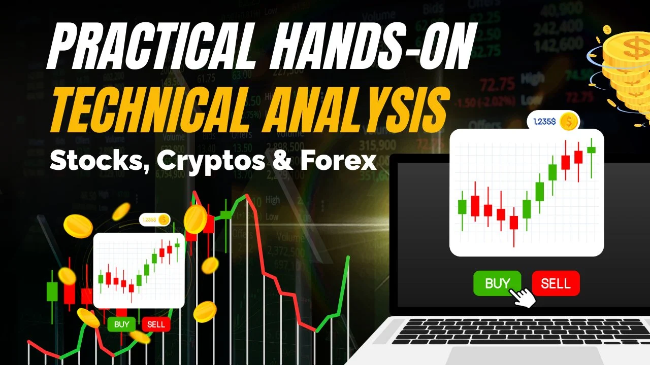 آموزش ترید با تحلیل تکنیکال عملی دارایی‌های مالی
