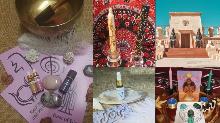 آموزش کیمتیک ری کی الهه مصری: کریستال و آروماتراپی (رایحه درمانی)
