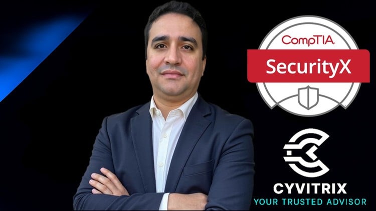 آموزش کامل CompTIA SecurityX - آمادگی برای آزمون CAS-005 سال 2025

