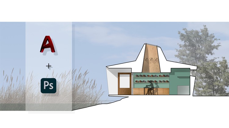 آموزش اتوکد و فتوشاپ برای معماران
