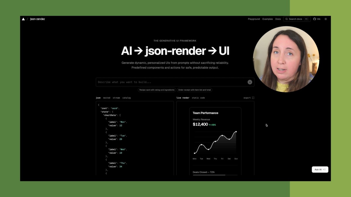 آموزش ساخت اپلیکیشن MCP با استفاده از json-render