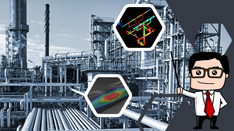 آموزش جامع تحلیل تنش لوله با AutoPIPE: دوره فشرده و کامل

