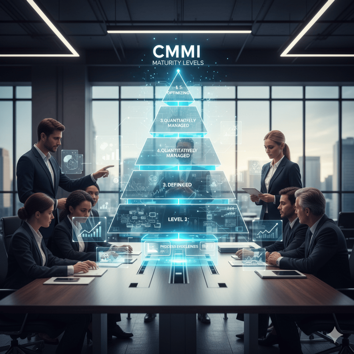 آموزش تسلط بر مدل‌های کیفیت با CMMI: تحلیل، اجرا و بهبود