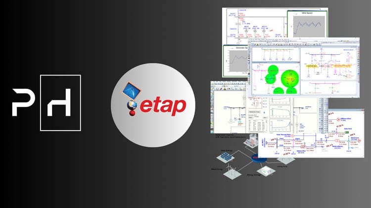 آموزش دوره کامل ETAP - نرم افزار تحلیل سیستم های قدرت و انرژی های تجدیدپذیر

