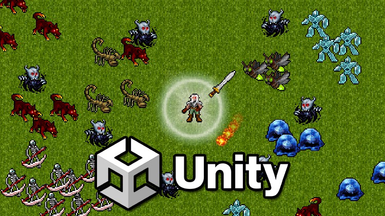 آموزش ساخت بازی سبک ومپایر سوروایورز با یونیتی و سی شارپ
