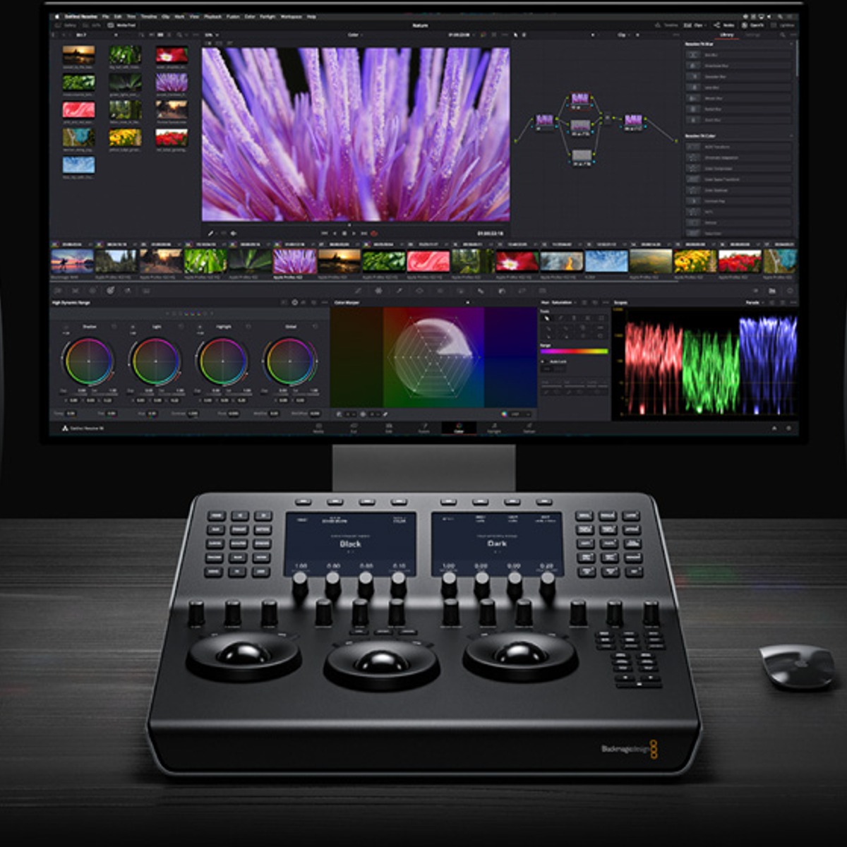 آموزش تصحیح رنگ در داوینچی ریزالو (DaVinci Resolve)