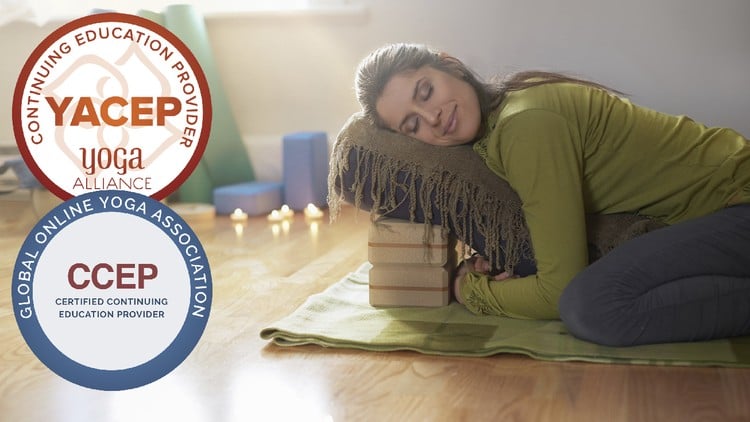 آموزش یوگای ترمیمی | GOYA CEC و YACEP اتحادیه یوگا
