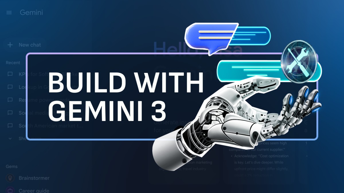 آموزش ساخت برنامه با Gemini 3